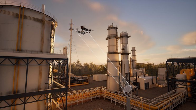 KI-Unterstützung für den Weltraum und die Erde: Drohnen werden «over air» mit Energie versorgt.