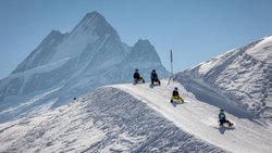 In Grindelwald befindet sich die längste Schlittelpiste – weltweit.