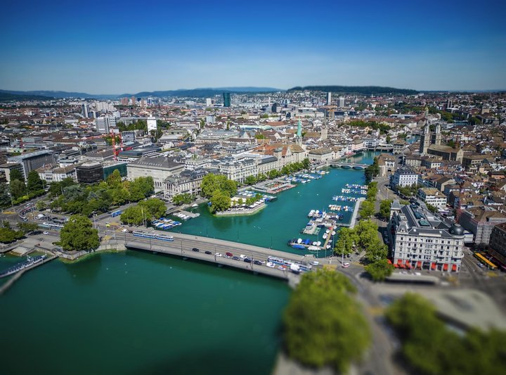 261 Prozent Wachstum in 30 Jahren: Zürich.