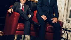 Das Sieger-Duo der Bank von Roll: Michael Schnetzer (links), Head of Asset Management, und Paolo Zatta, Senior Relationship Manager.