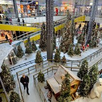 17 Prozent Umsatzeinbusse zwischen 2010 und 2012: Shoppingcenter Serfontana in Morbio TI.