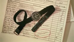 Eine Speedmaster aus den 60er-Jahren mit Zertifikat.