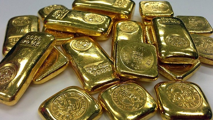 Glänzend und wertvoll: Goldbarren.