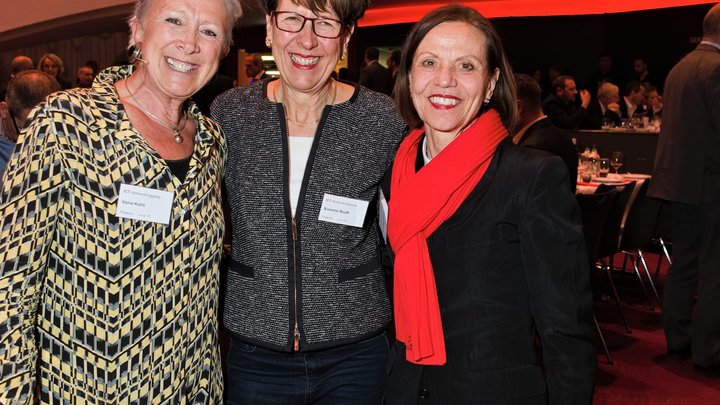 Vania Kohli, Gastgeberin;Susanne Ruoff;Marianne Sonder
