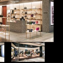 EDELBOUTIQUEN: Im Erdgeschoss finden zehn Luxusmarken wie Valentino oder Moncler Platz für eigene Stores. Auch eine VIP-Lounge gibt es.