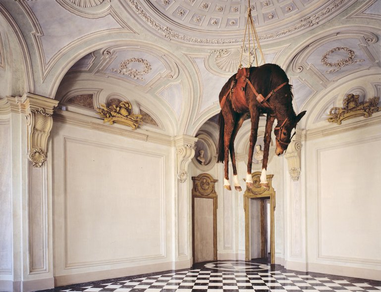 1997-Maurizio_Cattelan__Novecento__1997___Castello_di_Rivoli__Torino_photo_Paolo_Pellion_di_Persano.jpg