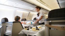 Business Class Flugzeug