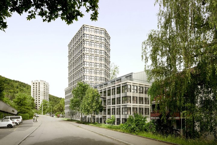 Kleine Wohnungen sind profitabler für die Besitzer. Im Hochhaus Sphinx steht aber noch ein Fünftel der Wohnungen leer.