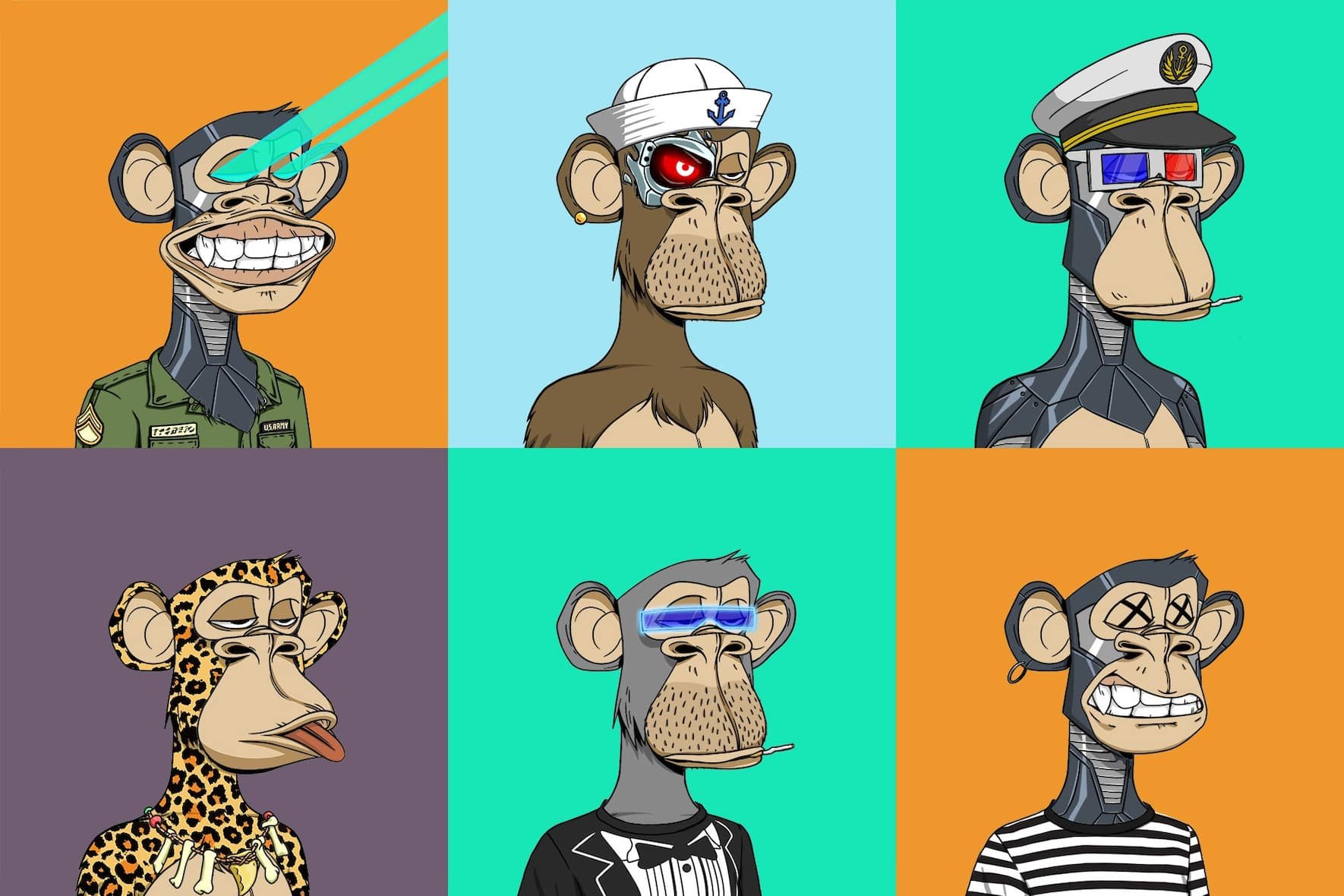 NFT Bored Apes