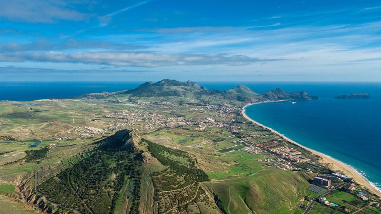 Die portugiesische Insel Porto Santo belegt den zweiten Platz – dank ihrem Ruf als Wellness-Oase.