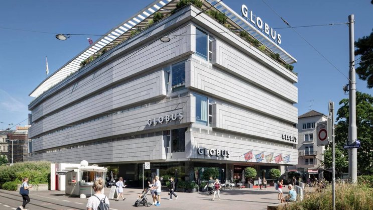 Plötzlich rund 100 Millionen Franken weniger wert: Globus-Warenhaus in Zürich.