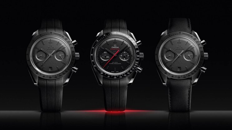 Die legendäre Omega Speedmaster, bekannt als Moonwatch, erhält eine Erweiterung ihrer «Dark Side of the Moon»-Kollektion.