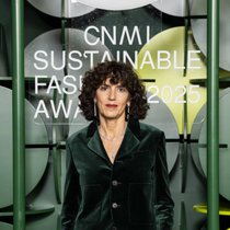 Francesca Bellettini im September bei den CNMI Sustainable Fashion Awards 2025.