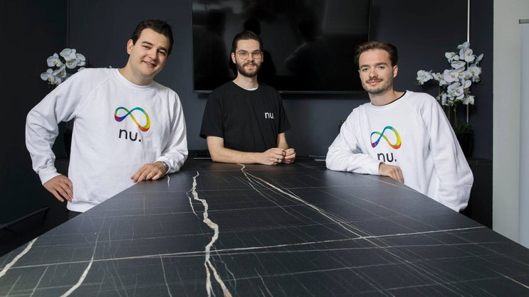 Drei aus der Führungscrew von Nu.Education: Nicolas Merz, Ramon Lisibach, Gian Sacco (von links).