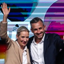 Auf Erfolgskurs: AfD-Co-Chefin Alice Weidel und Ulrich Siegmund, der Ministerpräsident von Sachsen-Anhalt werden könnte.