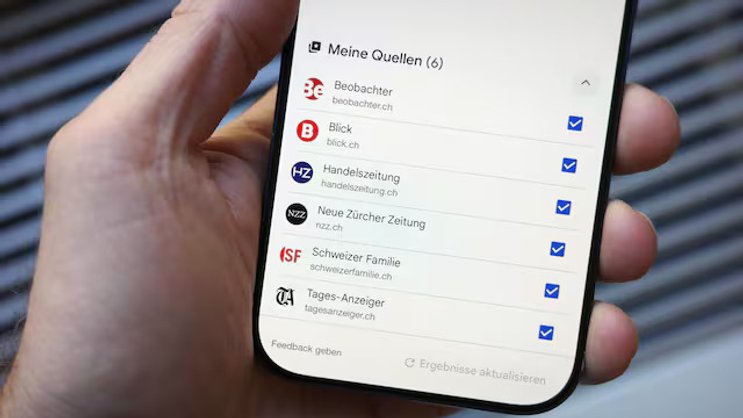 Google bevorzugte Quellen