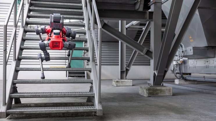Der treppensteigende Roboter von Anybotics: Das Unternehmen ist ein Beispiel für ein erfolgreiches Schweizer Deep-Tech-Start-up.