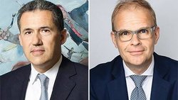 Bündeln die Kräfte: TCMG-Chef Beat Wittmann (l.), Vescore-CEO Peter Oertmann.