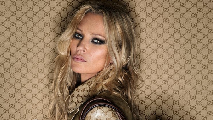 Kate Moss in der neuen Kampagne des Modehauses.