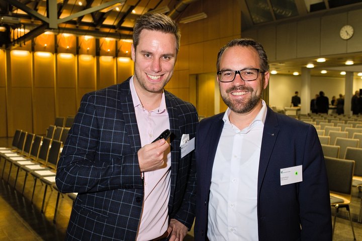 Sven Corus, HSG Alumni;Daniel Knus, HSG Alumni