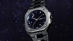Bei der neuen Uhr von Bell & Ross kombiniert die Marke ein «Rund im Quadrat»-Gehäuse mit einem Aventurin-Zifferblatt und Diamantbesatz.