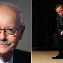 Ernst Baltensperger (links), Lawrence Summers. (Bilder: Keystone)
