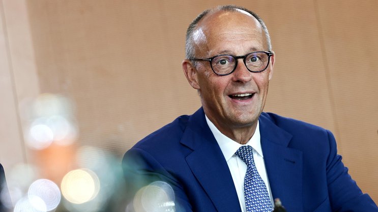 Hausherr beim deutschen Investitionsgipfel im Oktober: Friedrich Merz.