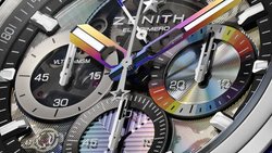 Neue Farbenwelt: Zenith Defy Extreme Felipe Pantone dank der Positive Coating SA.