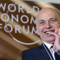 Ueli Maurer am WEF 2019: Geldaufnehmen leicht gemacht.