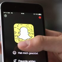 Snapchat: Erfreut sich besonders im Heimatmarkt stark wachsender Beliebtheit. Keystone