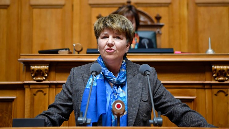 Die Zeit des stillen Schaffens ist vorbei: Viola Amherd.
