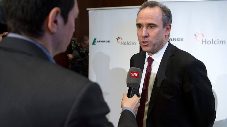 Geradlinig und unprätentiös: LafargeHolcim-Chef Eric Olsen. Keystone