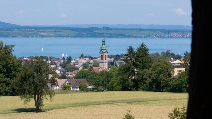 Kreuzlingen: Viele fahren über die nahe Grenze nach Deutschland zum Einkaufen. Keystone