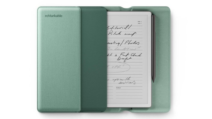 Das digitale Notizbuch ReMarkable Paper Pure kombiniert das Gefühl von Stift und Papier mit moderner Technologie.