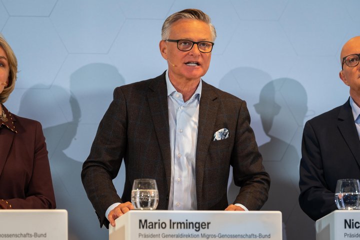 Mega Umbau bei der Migros. Mario Irminger geht und 10 Regio Genossenschaften sollen weg.
Migros Bern 26.10.2026
Mario Irminger
Im Bild: Mario Irminger