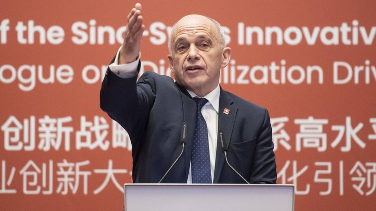 Bundespräsident Ueli Maurer reist nach nächste Woche nach China für ein Engagment der Schweiz bei der neuen Seidenstrasse.