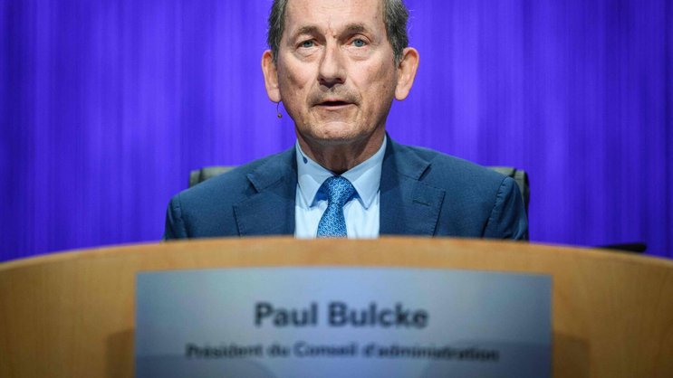 Paul Bulckes Abgang stärkt CEO Laurent Freixe.