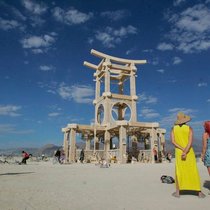 Festival Burning Man: Es herrscht die Praxis des Schenkens. Keystone