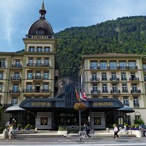 «Strategische» Übernahme durch Aevis: Victoria-Jungfrau Collection.  Keystone