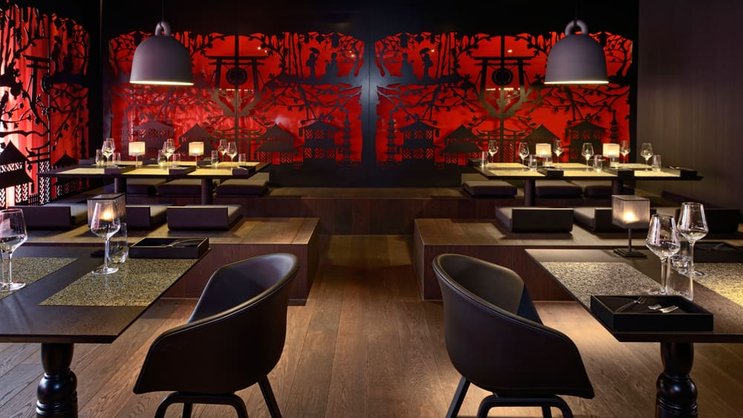 Bietet eine Handvoll À-la-carte-Gerichte: das Restaurant Yu Nijyo. Hans Schürmann