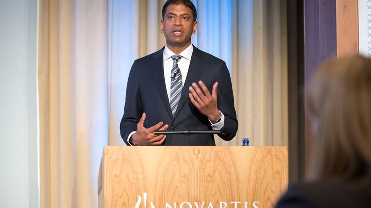 Vas Narasimhan: Der neue Mann an der Spitze des Pharmakonzerns. Keystone