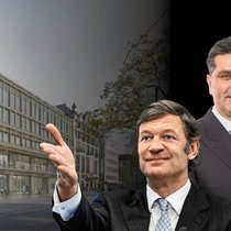 Gründer und Grossaktionär Martin Bisang (l.) und Präsident Veit de Maddalena.
