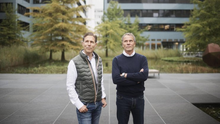 Molekularbiologe Michael Sidler (l.) und Unternehmer Peter Niederhauser ergänzen sich gut, heisst es in der Branche.
