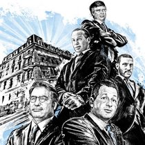 Die Kernfiguren bei EFG: Giorgio Pradelli, Alexander Classen, Boris Collardi, André Esteves, und John Latsis (von links).