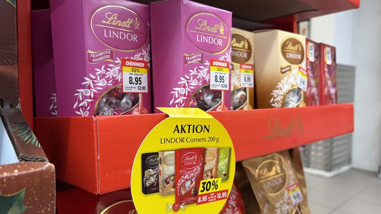 Lindt Rabattaktion
