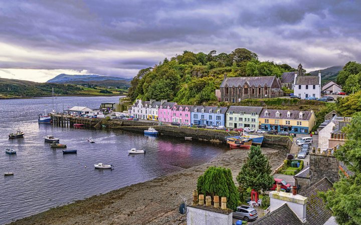Portree auf der Isle of Skye.
