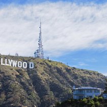 "Hollywood-Hügel" in Los Angeles.