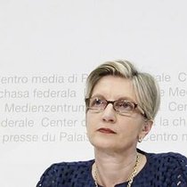 FDP-Franktionschefin Gabi Huber. (Bild: Keystone)
