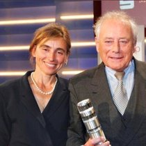 Marion Würth zusammen mit ihrem Vater Reinhold Würth (Archivbild).