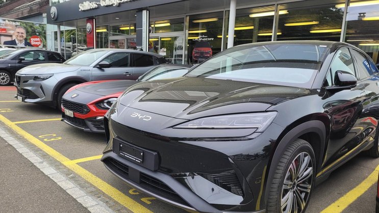 Der chinesische Autobauer BYD legt in der Schweiz ein rasantes Wachstum hin.